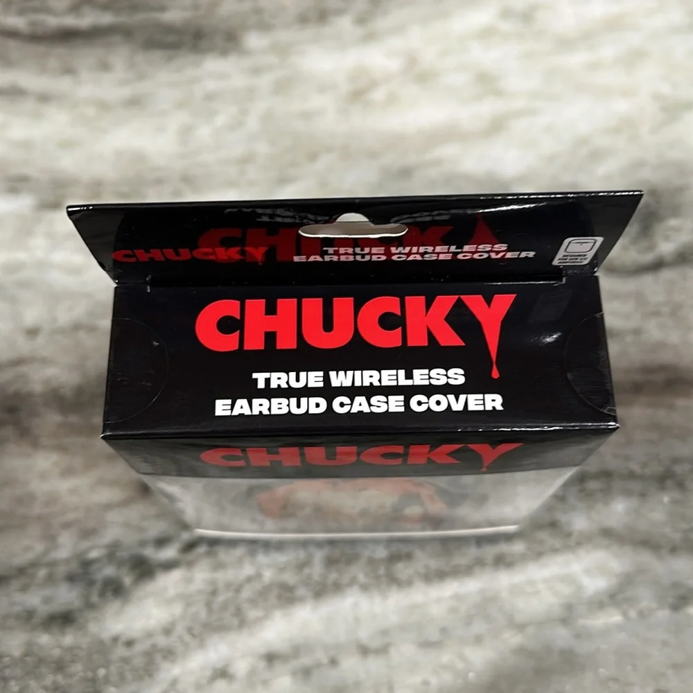 Child's Play CHUCKY True Wireless Earbud CASE Cover for Apple AirPods Gen 1 & 2